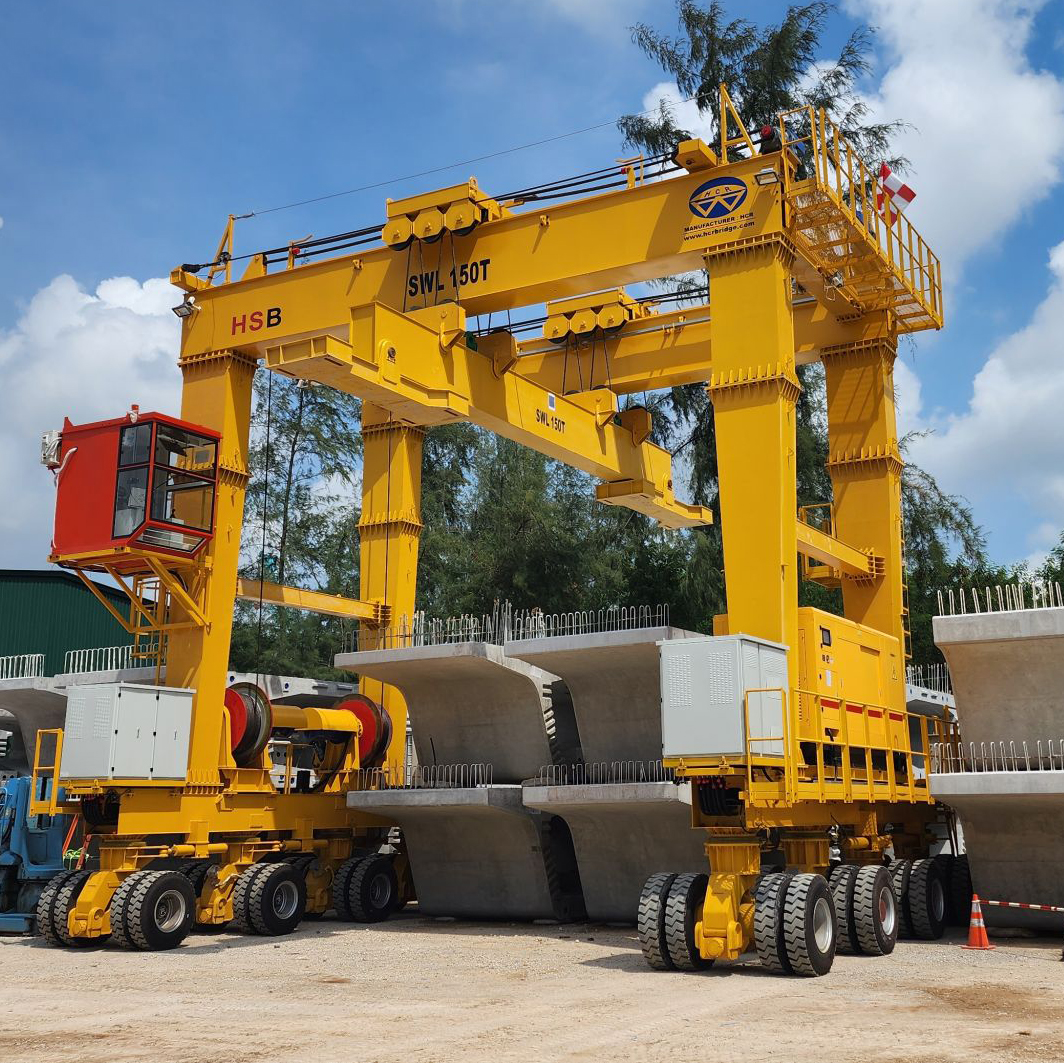 HCR's 150-Ton Straddle Carrier Commissioned in Singapore, Marking 15th Project Milestone